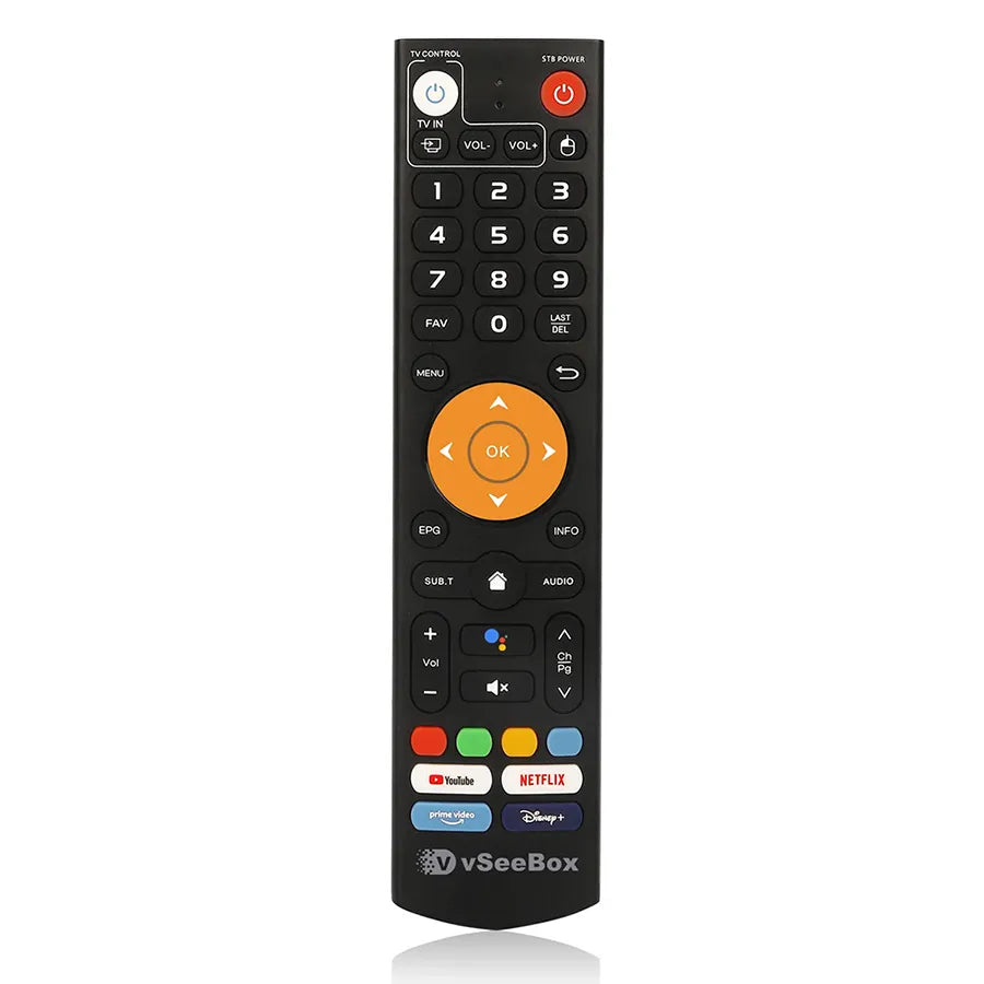 Bluetooth voice-enabled remote control for vSeeBox V3 Plus