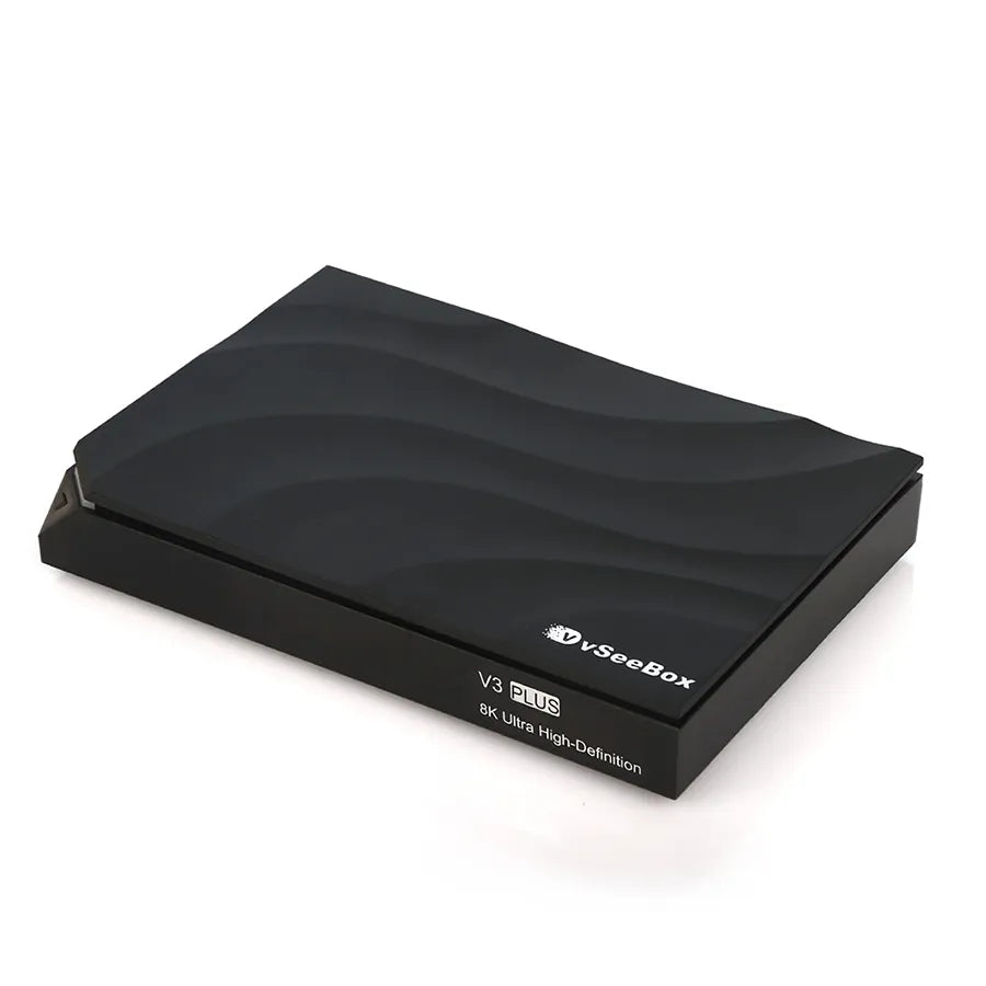 vSeeBox V3 Plus 2025 Android TV box – sleek and modern design